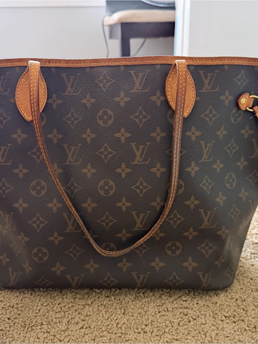 Louis Vuitton Neverfull MM - 100% Authentic PLEASE SEE ALL PICTURES - Picture 2 of 7